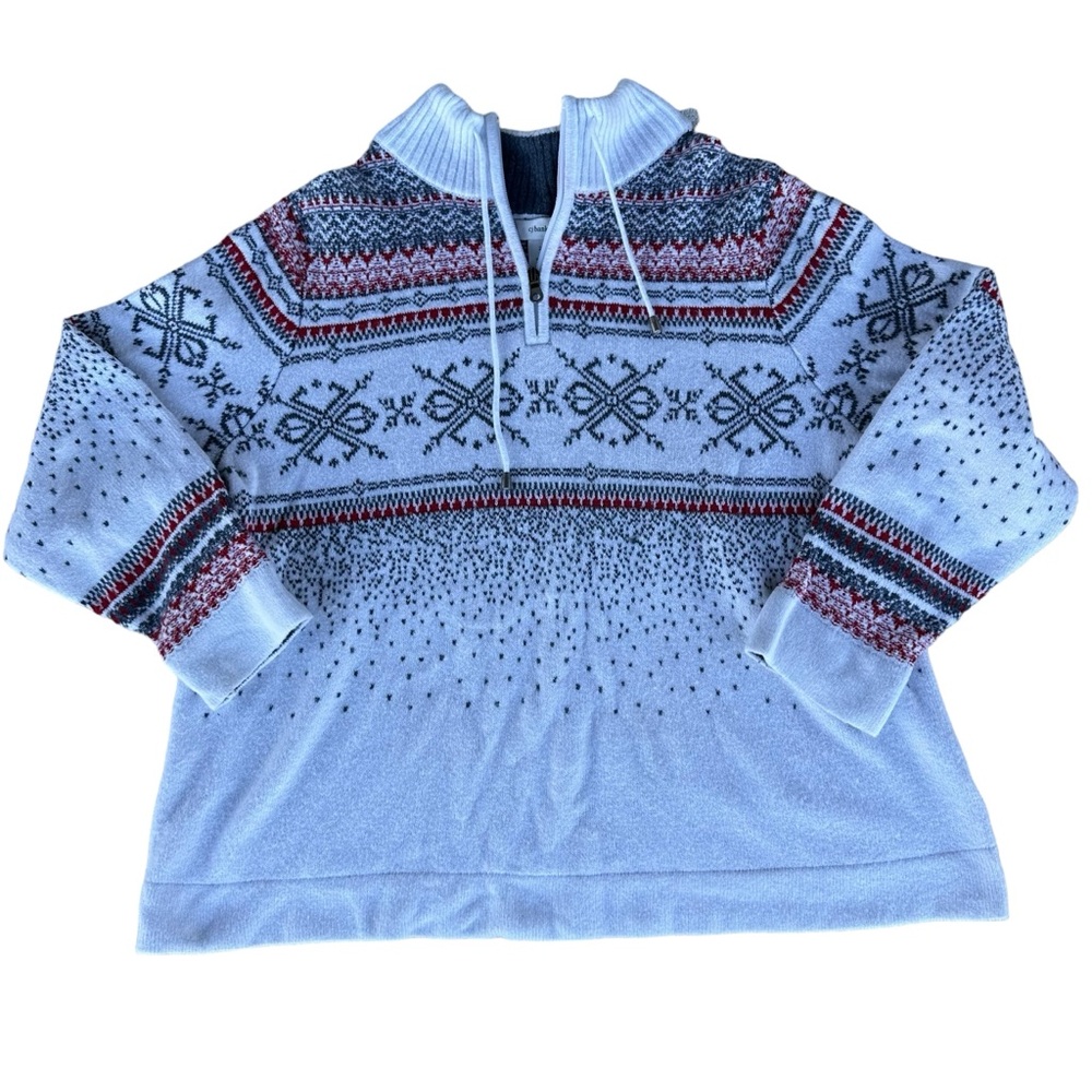 CJ BANKS WINTER ZIP UP 2X